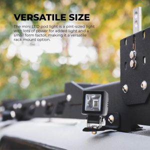 6 x LED Arbeitsscheinwerfer Hallo Lampe DRL 12V 24V Flood Beam Leuchten Weiß