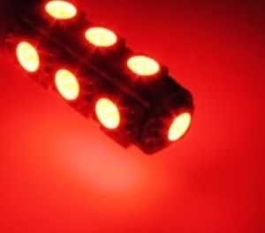 13 SMD LED 5050 T10 W5W 12V Canbus Error Free Alb Rosu Verde Galben Albastru Lampa Becuri Lumini 