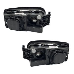 Set Hoyre Venstre MAN TGL TGM TGA TGS LE2000 Lastebil Frontlykter Fjernlys Lampe med Håndbok regulering Gummiramme