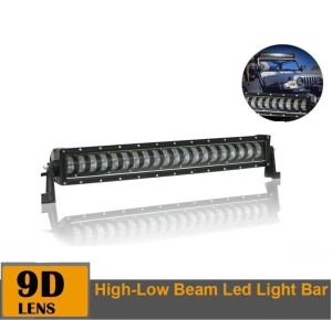 9D LED Bar Ekstralys LED BAR 63cm Hi/Lo 12800Lm 160W 10-30V Arbeidslys Lysbar Bil SUV 