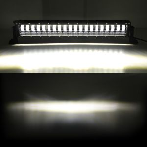 9D LED BAR Luces de trabajo 63cm Hi/Lo 12800Lm 160W 10-30V Luz de trabajo Luz de inundación Auto Coche SUV 