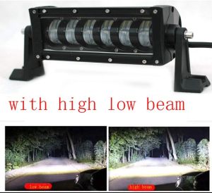 9D LED BAR Luces de trabajo 27cm Hi/Lo 3840Lm 48W 10-30V Luz de trabajo Luz de inundación Auto Coche SUV 
