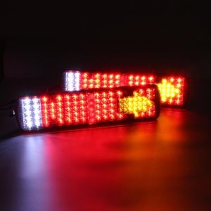 2 x Anhänger Rückleuchte Anhänger licht links rechts Iveco,Man,Vw Led Van Lkw 12 V