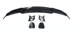 Aileron Arrière 140cm Universel Levre Becquet Brillant Noir Sport Tronc Coffre Couvercle Voiture