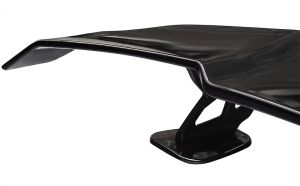 Aileron Arrière 140cm Universel Levre Becquet Brillant Noir Sport Tronc Coffre Couvercle Voiture
