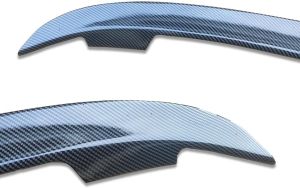 Heckspoiler Lippe Spoiler 128cm Universal Carbon Optik Sport Kofferraum Deckel Flügel Auto