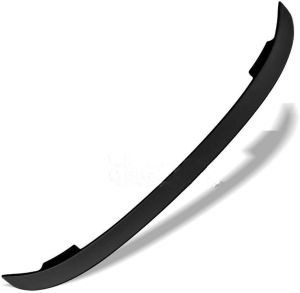 Heckspoiler Lippe Spoiler 128cm Universal Glänzend Glanz Piano Schwarz Sport Kofferraum Deckel Flügel Auto