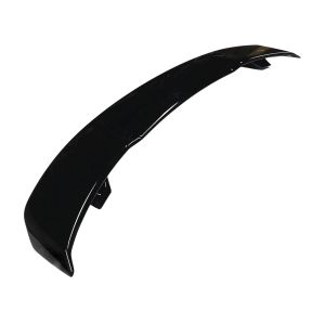 Heckspoiler Lippe Spoiler 128cm Universal Glänzend Glanz Piano Schwarz Sport Kofferraum Deckel Flügel Auto