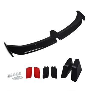 Spoiler Eleron Spate Portbagaj 136cm Universal Аripă Lucios Luciu Piano Negru Trunchi Capac Masina Auto
