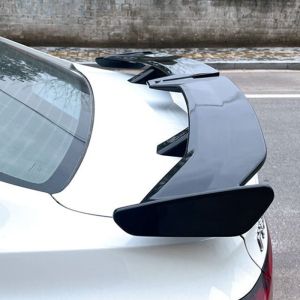 Spoiler Eleron Spate Portbagaj 136cm Universal Аripă Lucios Luciu Piano Negru Trunchi Capac Masina Auto