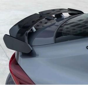 Spoiler Eleron Spate Portbagaj 136cm Universal Аripă Lucios Luciu Piano Negru Trunchi Capac Masina Auto