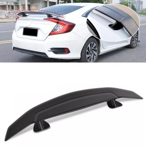 Heckspoiler Spoiler 117cm Universal Glänzend Glanz Piano Schwarz Sport Kofferraum Deckel Flügel Auto