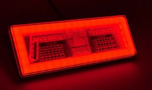 2 x Anhänger Rückleuchte  dioden licht links rechts Iveco,Man,Vw 96 Led Van Lkw 12/24V