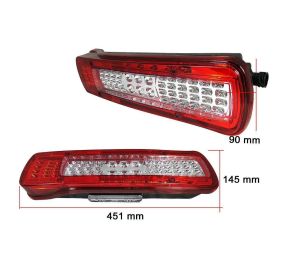 2 x Tail trailer,truck light ,Back Light, left right Volvo FH FM 2012 76 LED 24v