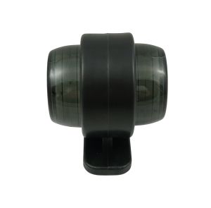 2 x LED Rosu Galben Lumină Latura Lampe Gabarit Remorca Camioane 12V 24V Sticlă Neagră Afumată