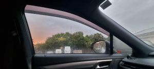 Windabweiser Deflektoren für Mercedes VITO W447 2017 Transparent Schwarz PKW 2stk.