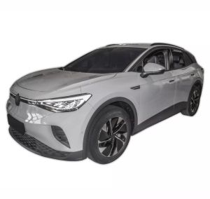 Wind Rain Deflector for VW ID.4X 2021+ Car Auto Transparent Black set  4 pcs.