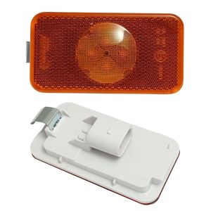 LED VOLVO FH FM FL ,RENAULT T LKW Steckdose Seitenmarkierungsleuchten Orange Reflektor Links Rechts E4