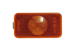 LED VOLVO FH FM FL ,RENAULT T LKW Steckdose Seitenmarkierungsleuchten Orange Reflektor Links Rechts E4