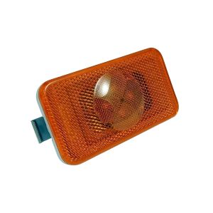 LED VOLVO FH FM FL ,RENAULT T LKW Steckdose Seitenmarkierungsleuchten Orange Reflektor Links Rechts E4