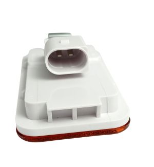 LED VOLVO FH FM FL ,RENAULT T LKW Steckdose Seitenmarkierungsleuchten Orange Reflektor Links Rechts E4