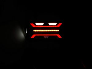 2 x Pkw Lkw LED Anhänger Dynamic Blinker Heckleuchten Neon 12V 24V E9