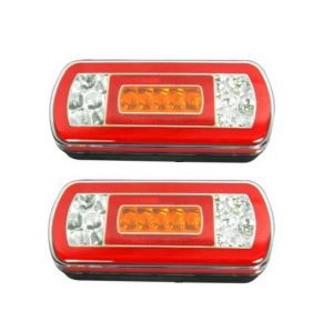 2 x Led NEON Rückleuchten Heckleuchten Rücklicht  Anhänger LKW PKW Caravan 24V