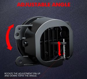 2 x LED Dimljus Halogen Strålkastare Framljus DRL für Peugeot,Renault, Ford, Citroen, Opel, Dacia, Jaguar, Porsche, Suzuki, Nissan, Jeep, Dodge, Chrysler