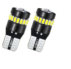 LED SMD T10 W5W – 3030 + 3014 Canbus No Error Weiß Scheinwerfer Lampe Autolichter Glühbirnen 12V 24V mit Objektiv