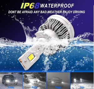 2 x LED D2S Xenon 12-24V 50000lm Canbus Luces Bombillas Luz Lampara de Automóviles Camiones Coche 6000K 