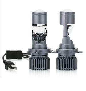 2 x LED H4 Luces Bombillas Luz Lampara de Automóviles Camiones Coche Hi/Low Beam 80W 12000lm 6500K 12V 24V