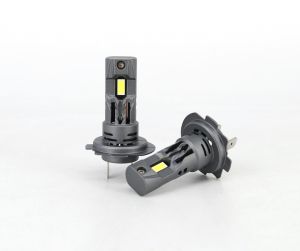 2 x LED E4S H7 H18 50W Luces Bombillas Luz Lampara de Automóviles Camiones Coche Hi/Low Beam 15000lm 6500K 12V 24V