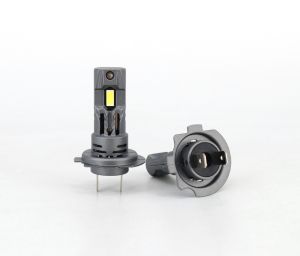 2 x LED E4S H7 H18 50W Luces Bombillas Luz Lampara de Automóviles Camiones Coche Hi/Low Beam 15000lm 6500K 12V 24V