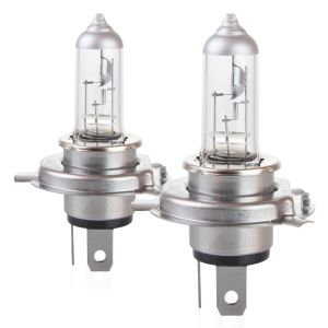 2 x H4 Halogen12V 60/55W LumiTec SILVER +100% DUO Luces Bombillas Luz High Low Beam Lampara de Automóviles Camiones Coche 