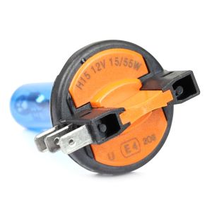 2 x H15 12V 55W Super White Halogen Luces Bombillas Luz High Low Beam Lampara de Automóviles Camiones Coche 