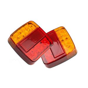 2 x 26 LED Heckleuchten Rückleuchten für LKW und Anhänger 12v