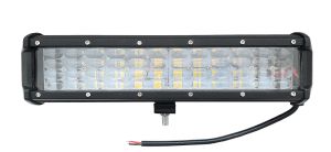 48 LED BAR 31cm 108W 4 ROW con Lupa SPOT Luces de Trabajo Lampara Proyector 10-30V  Luz Faro de inundación Auto Coche SUV 