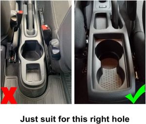 DACIA DUSTER 2 2017-2024 Car Auto Armrest Centre Console Arm Storage Box Black Leather