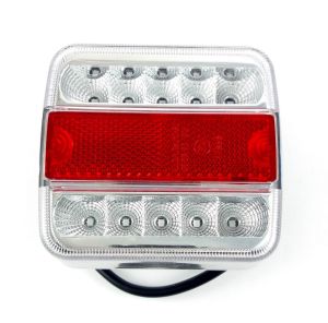 2 x Luces de freno remolque, stop luces remolque, izquierda derecha  Bus Van 14 LED 12v