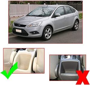 Ford Focus MK2 2005-2011 Accoudoir Central Console Voiture Noir Ciur