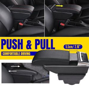OPEL ASTRA J 2009-2018 Reposabrazos Central Apoyabrazos para Coches Cuiero Negro