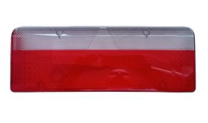 2 x Lastebil Tilhenger Baklykt Baklykter Glass til Schmitz,Europoint III,Europoint 3,Aspöck,Schwarzmüller