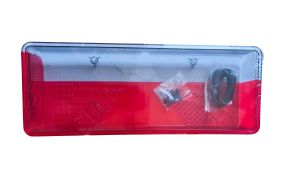 2 x Lastebil Tilhenger Baklykt Baklykter Glass til Schmitz,Europoint III,Europoint 3,Aspöck,Schwarzmüller