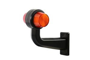 2 x LED Begrenzungsleuchten Lampe Positionsleuchten LKW Anhänger Rot Gelb 12V 24V 