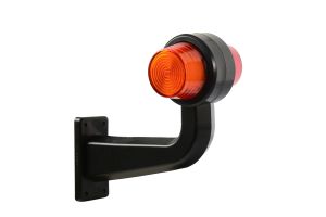 2 x LED Begrenzungsleuchten Lampe Positionsleuchten LKW Anhänger Rot Gelb 12V 24V 