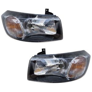 2 x Ford Transit 2000-2006 V184 Scheinwerfer Hauptscheinwerfer Frontscheinwerfer Rechts Links