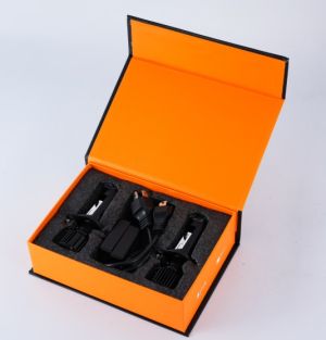 2 x LED Y10 H7 200% 50W 6400LM 6000K 360° Canbus med Linse Lys Hovedlys Lyspærer Strålekaster Lampe Lastebil Bil Hi/Low Beam 12V 24V