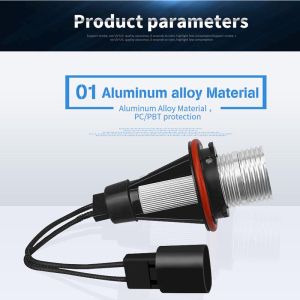 2 x LED Angel Eyes Marker 5W Blau für E39 E53 E60 E61 E64