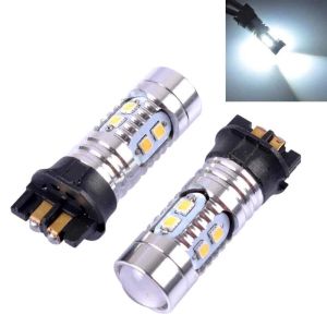 2 x LED Canbus Scheinwerfer 360° PW24W PWY24W 2323 SMD 12V 24V 6000K Weiß Lampe Autolichter Glühbirnen 