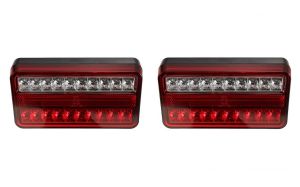 2 x LKW Rückleuchte Heckleuchten Anhänger licht links rechts Vw Lt,,Crafter,Transporter,Bus,Van Led 12 V